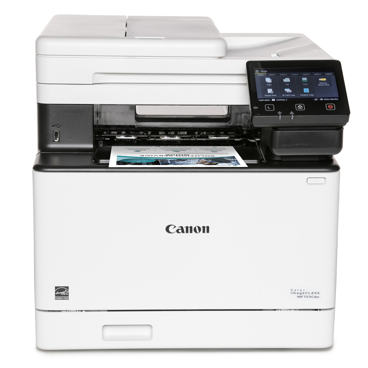 

Canon Color imageCLASS MF753Cdw AIO Wireless Duplex Laser Printer, 35ppm, Fax