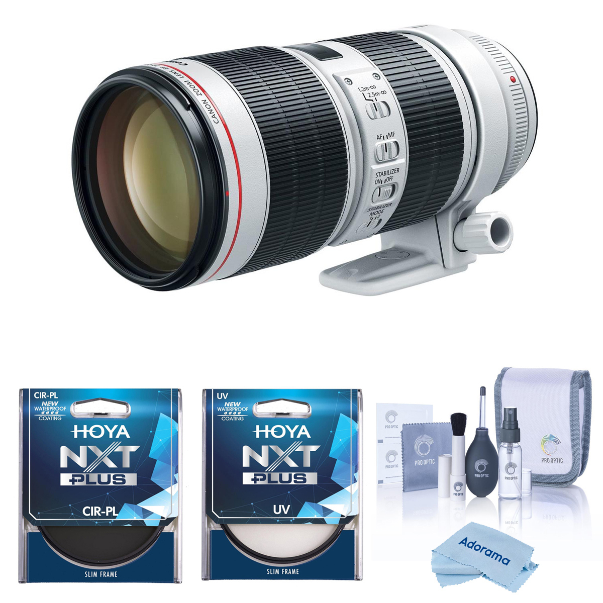 

Canon EF 70-200mm f/2.8L IS III USM Lens, Bundle with Hoya 77mm UV & CPL Filters