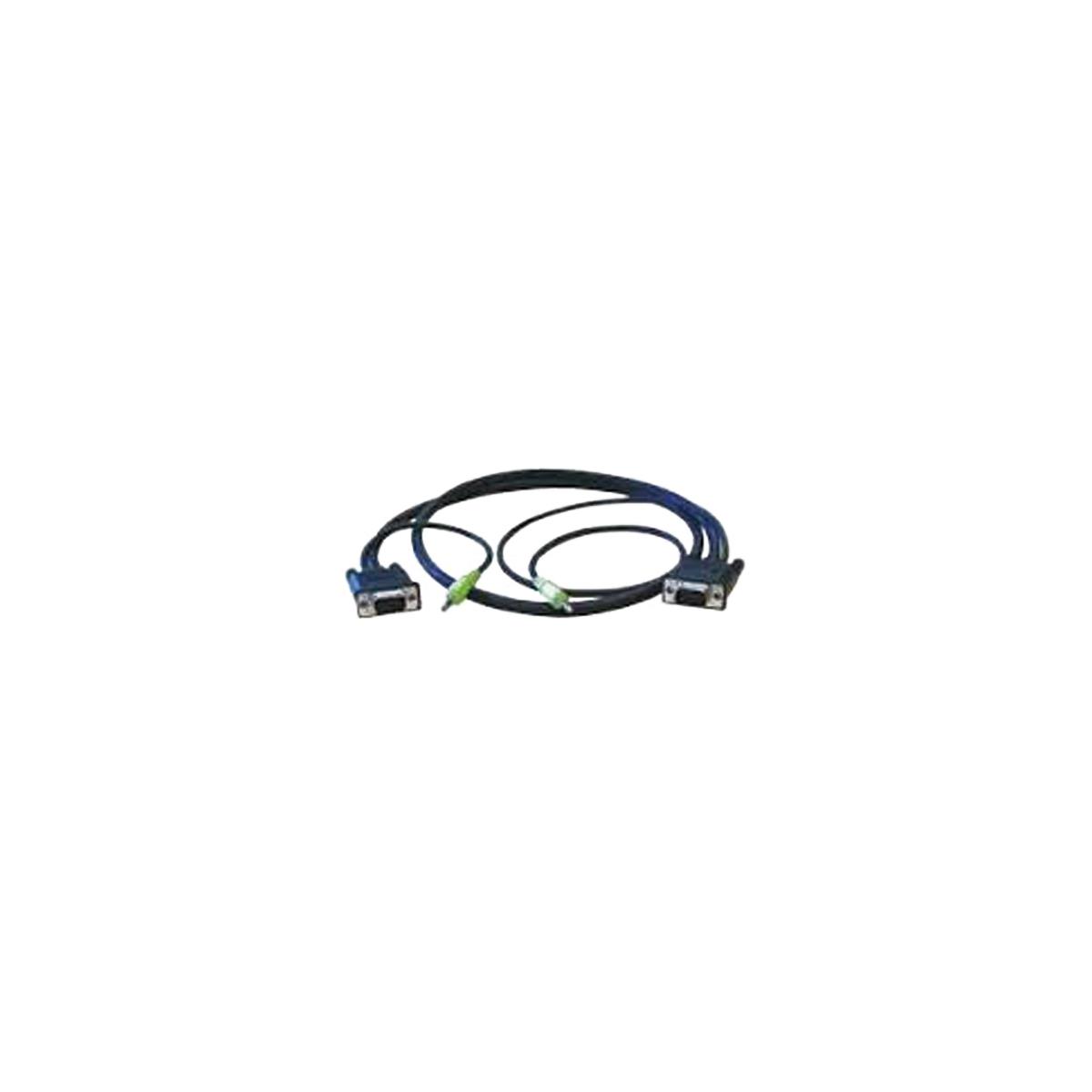 Image of Canare VESA VGA Assembled Cable with Audio Cable