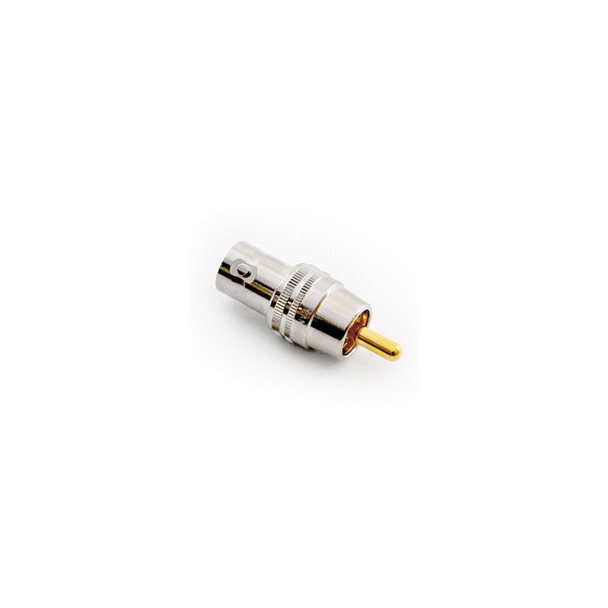 Image of Canare BNC Jack (F) to RCA Plug (M) Adapter