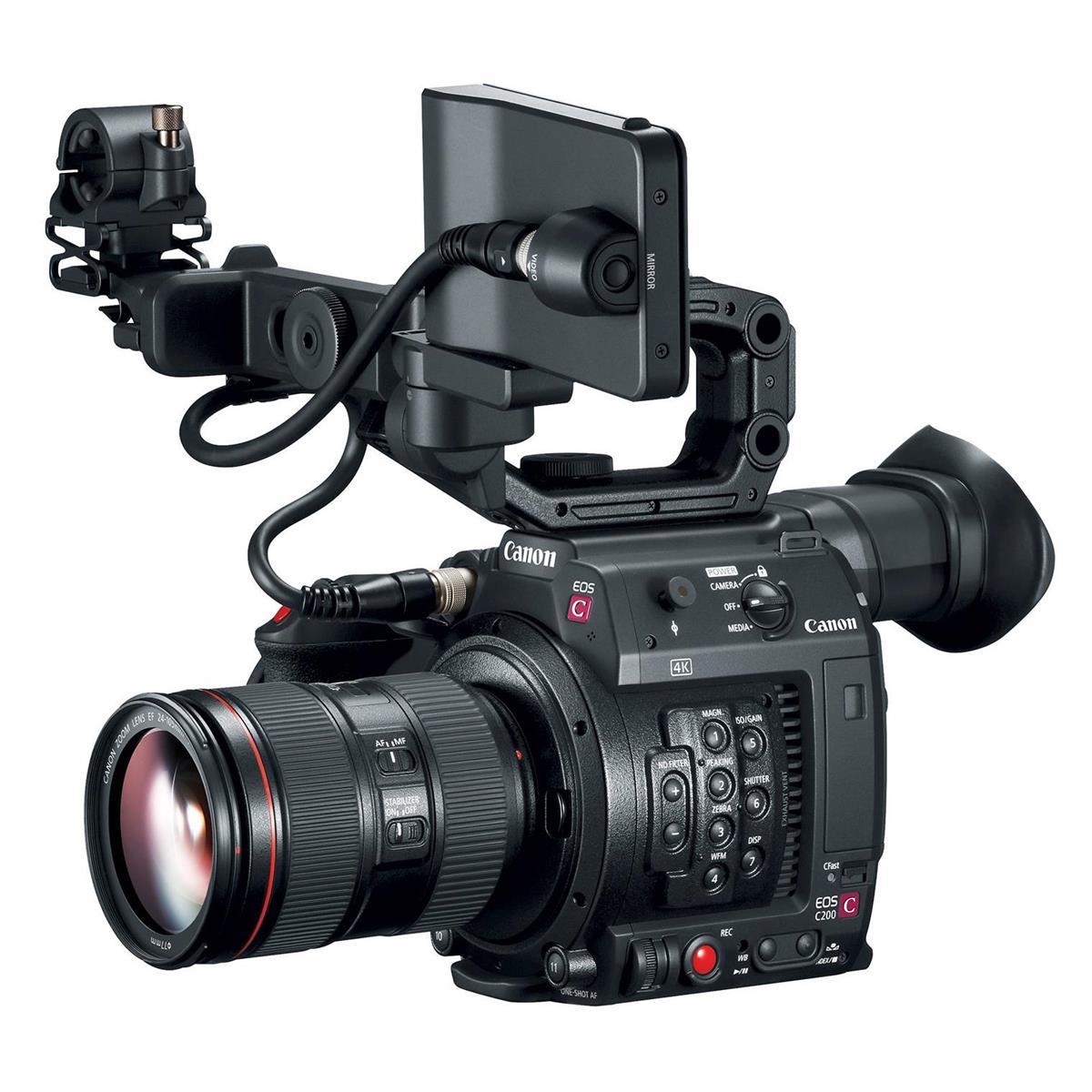Image of Canon EOS C200 EF Cinema Camera with 24-105mm Lens