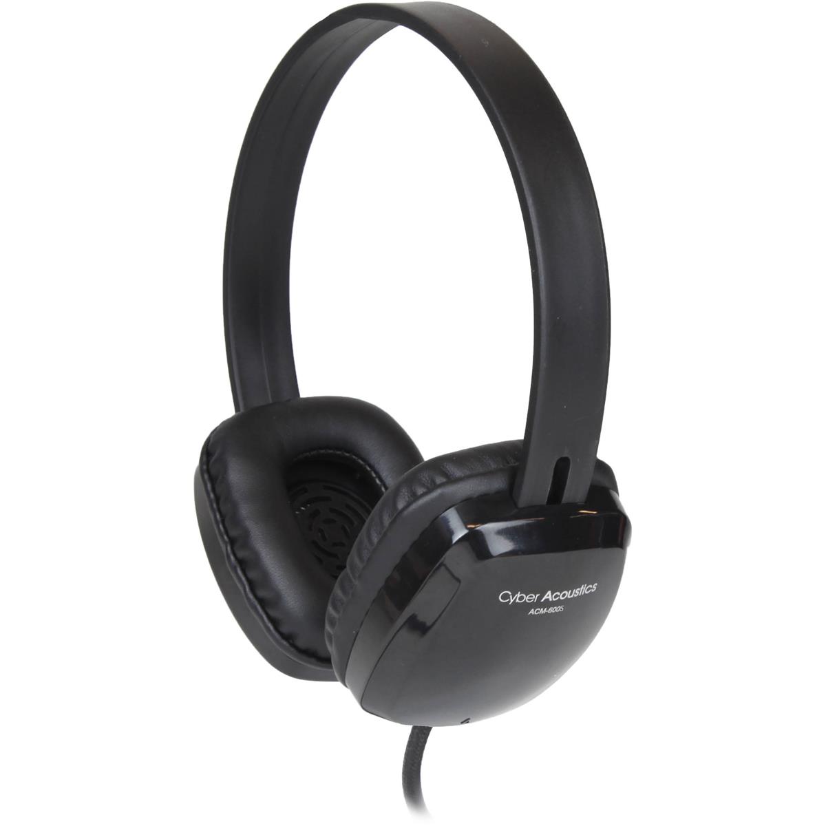 Image of Cyber Acoustics ACM-6005 USB Stereo Headphones