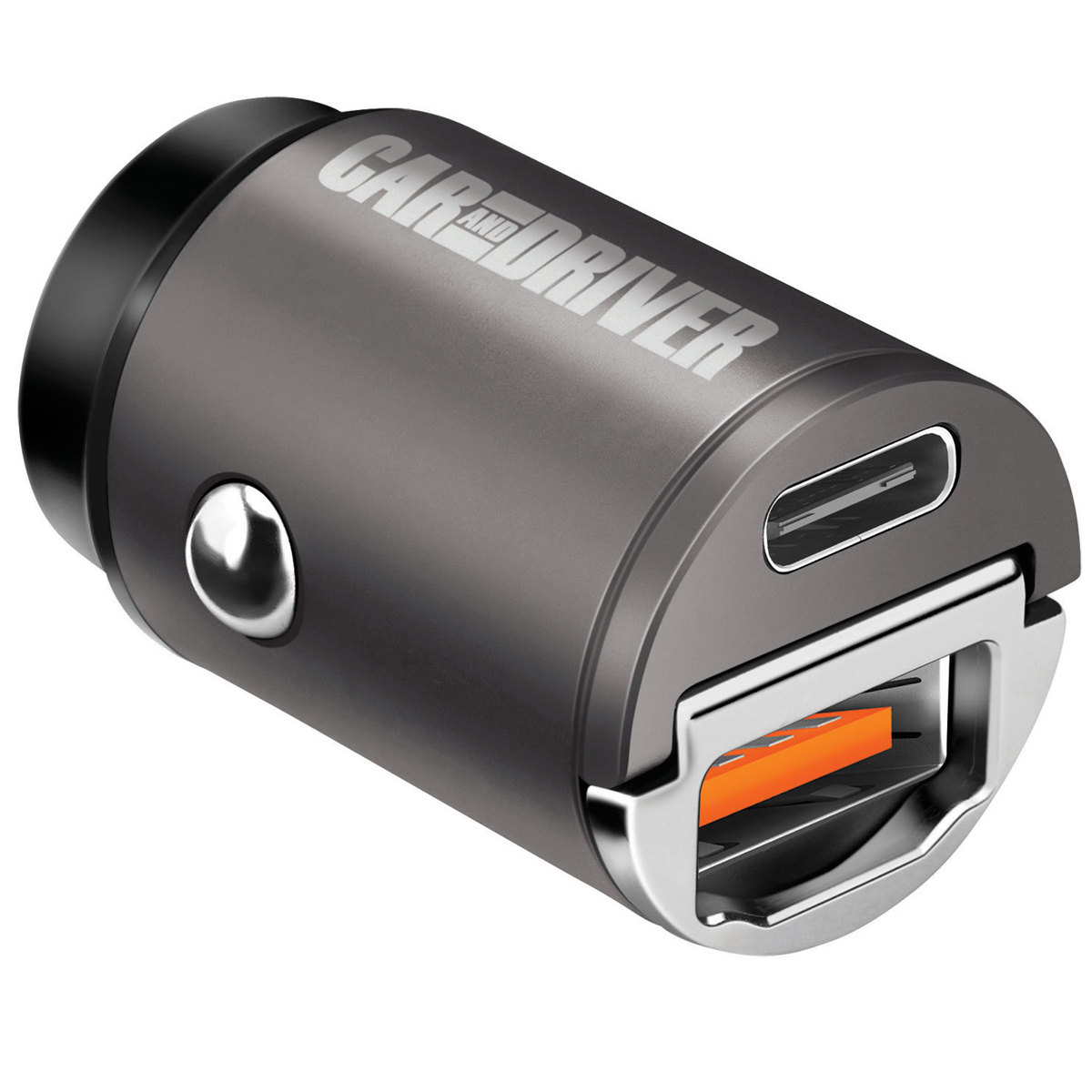 

Car and Driver Nanobit Dual Port 30W Quick Charge 3.0 Car Charger, Black
