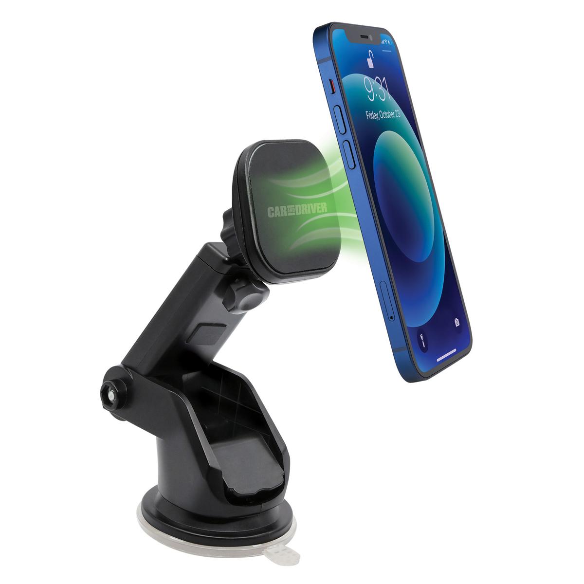 

Car and Driver Magnetic Car Suction Mount, Black