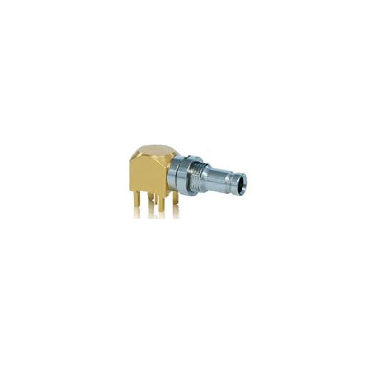 

Canare 75 Ohm DIN 1.0/2.3 PCB Mount Receptacle, Right Angle