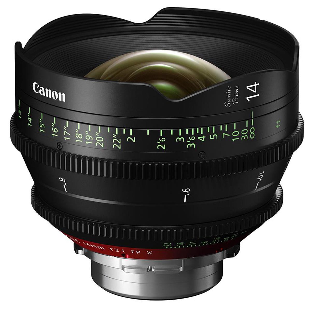 

Canon Sumire Prime CN-E 14mm T3.1 FP X Cinema Lens for PL Mount