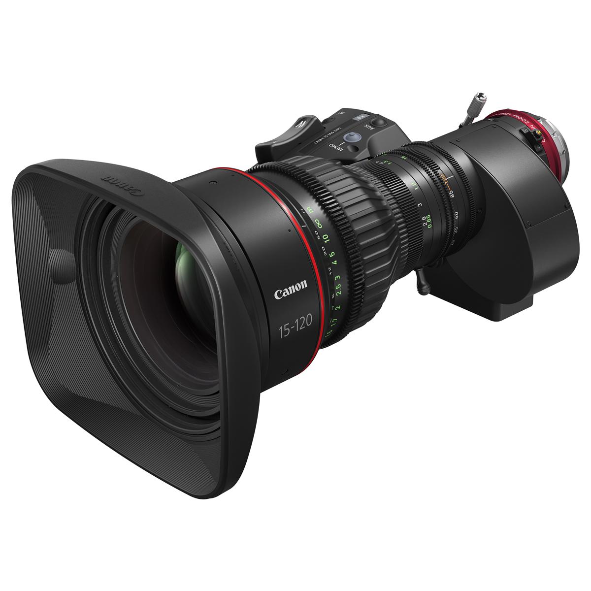 Canon CINE-SERVO 15-120mm T2.95-3.95 8K Compatible Lens for Canon EF