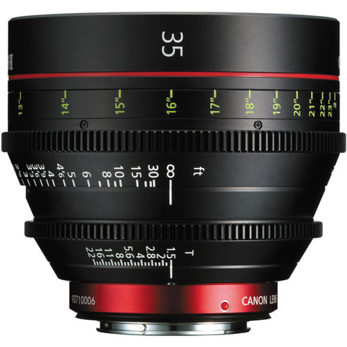 

Canon Cinema Prime CN-E 35mm T1.5 L F Lens for Canon EF