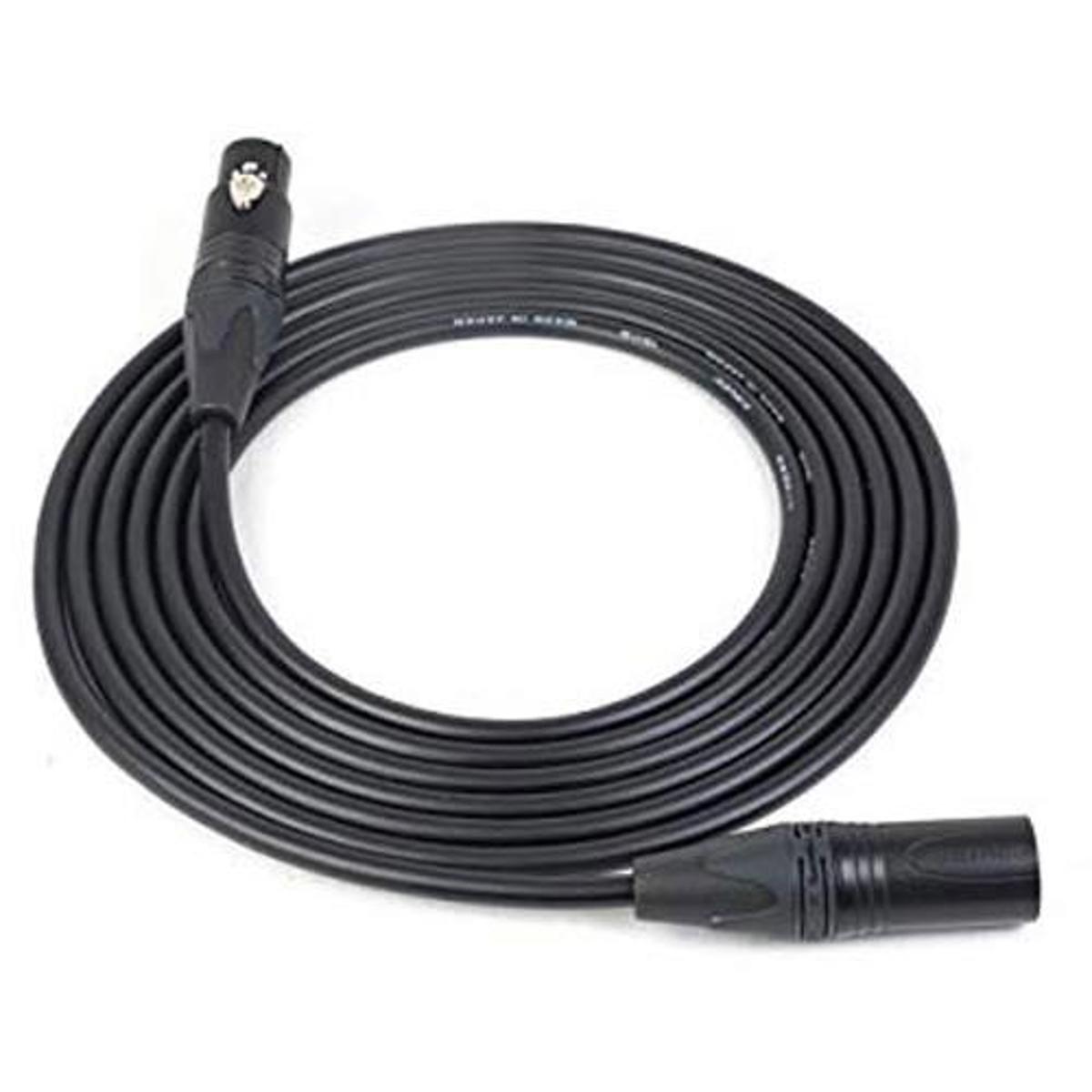 

Canare Star Quad Microphone Audio Cord with L-4E6S Cable & XLR3, Black, 50'