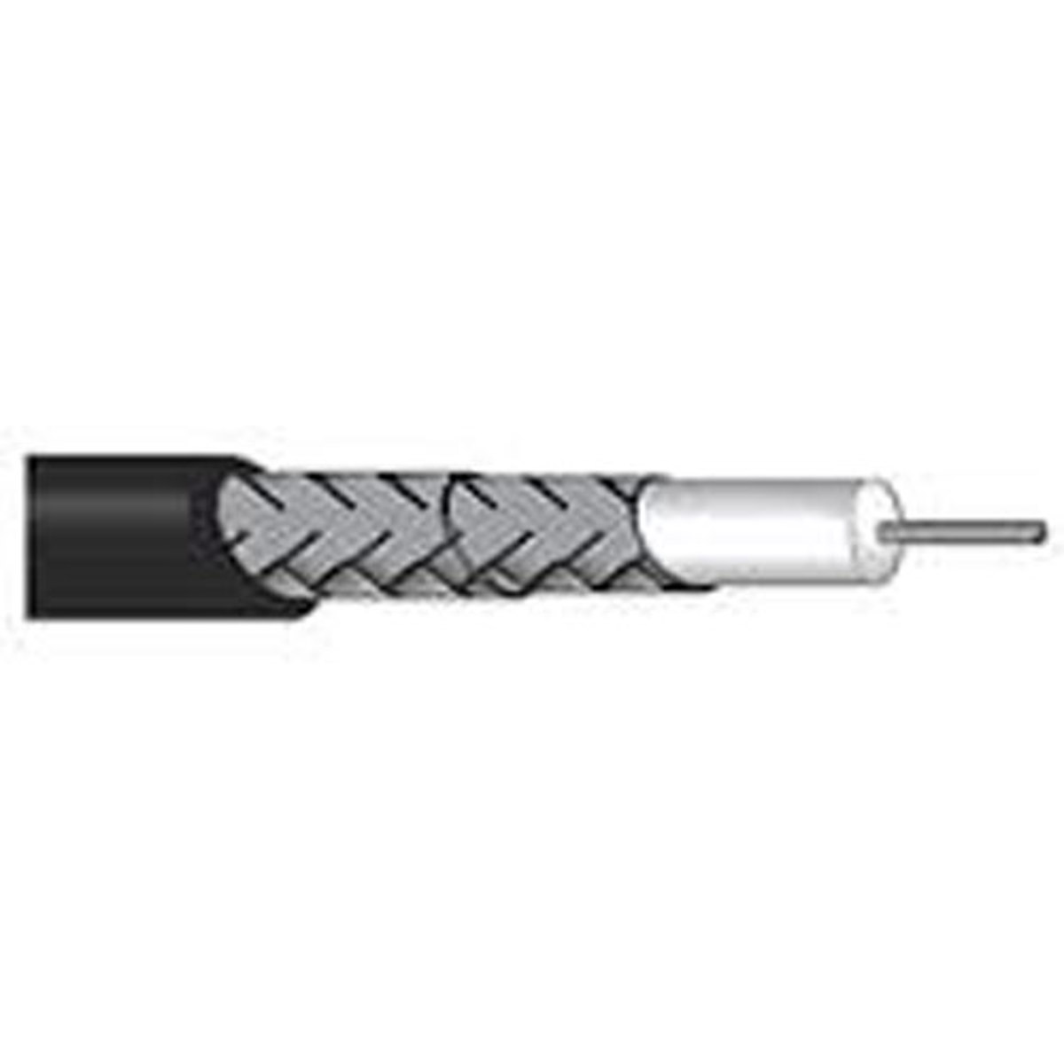 

Canare L-2.5CHWS 75 ohm Coaxial Cable Low Loss Coax For Mobile BLACK 100 Meter