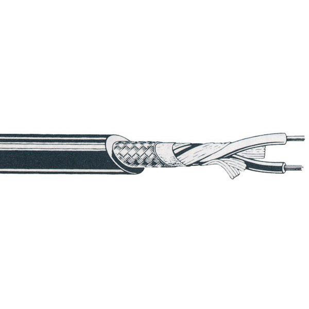 

Canare L-2T2S 656' Two-Conductor Microphone Cable, Black