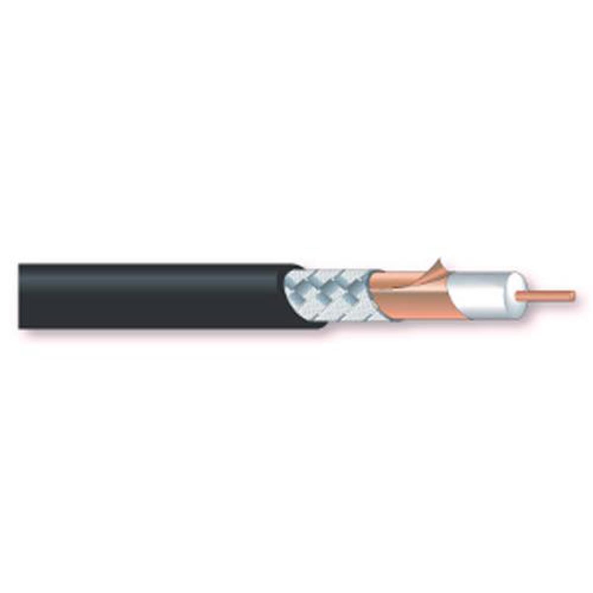 

Canare L-3.3CUHD 300m 75 Ohms Digital Video Ultra Low Loss Coaxial Cable, Black