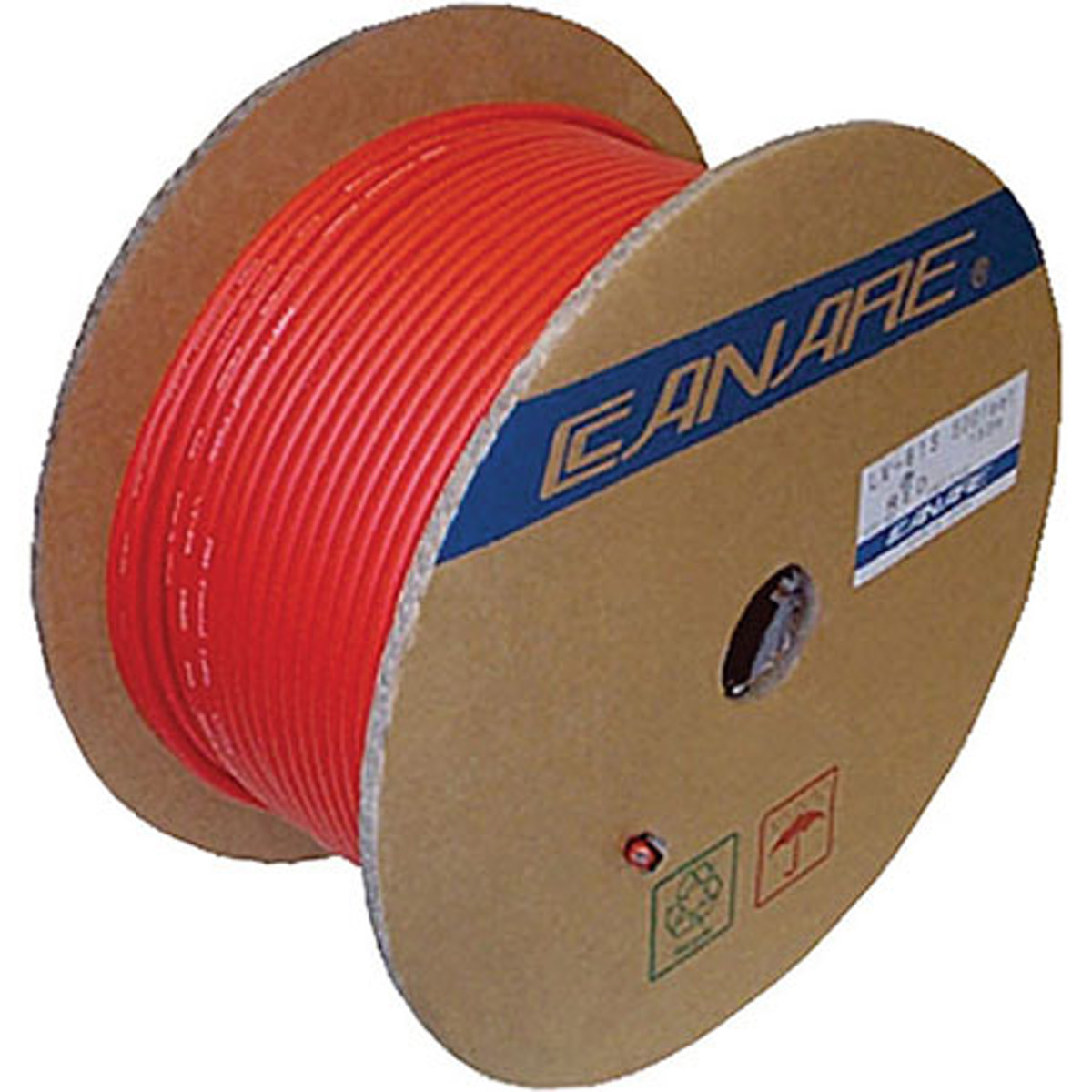 

Canare L-4E6S 656' Star Quad Microphone Cable Roll, Red