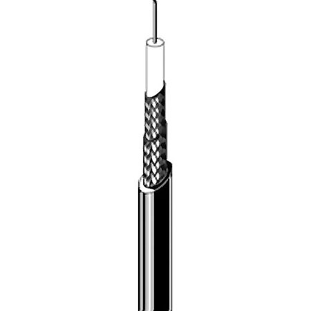 

Canare L-5CFW 984' 75Ohms 18 AWG Digital Video Flexible Coaxial Cable, Black
