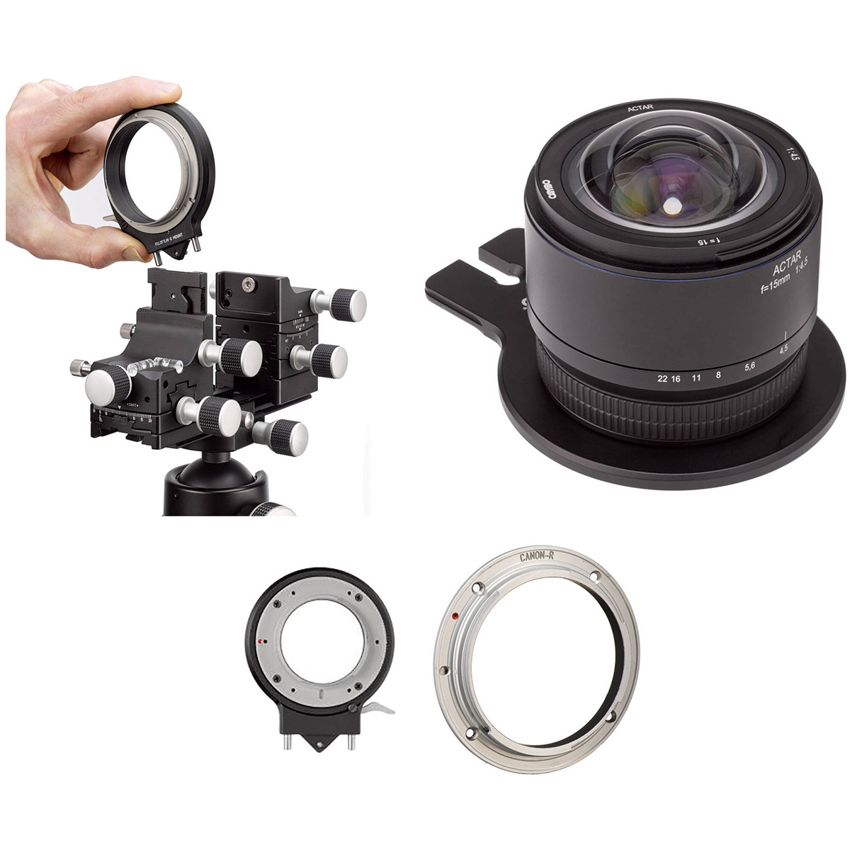 Cambo ACTUS-G ViewCamera with 15mm Lens Kit for Canon RF