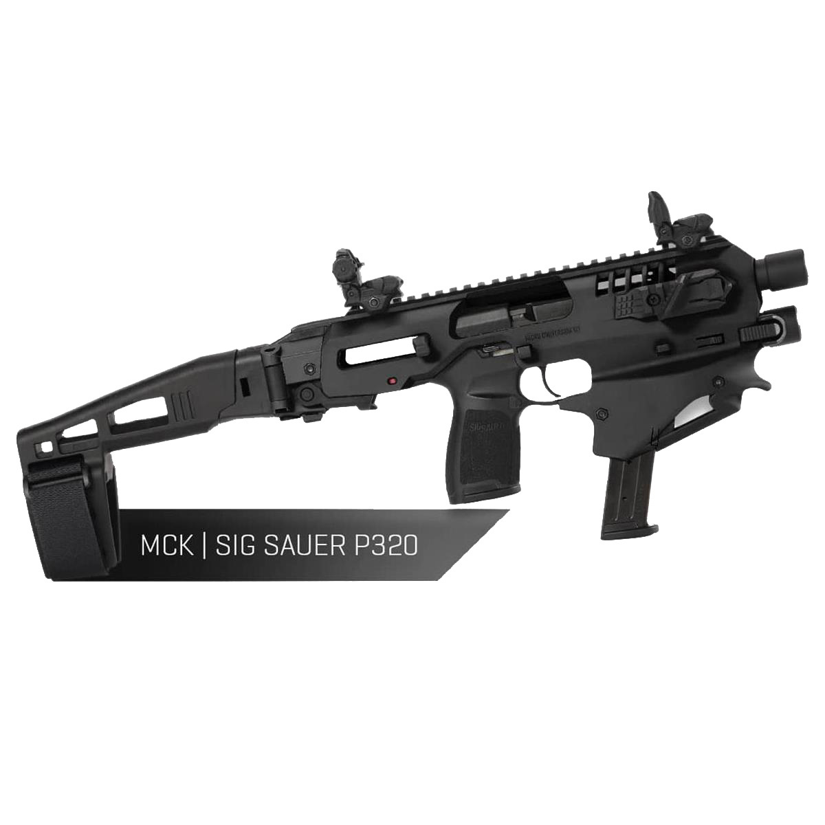 

Command Arms MCK for Sig Sauer P320 - Stabilizer Model, Black