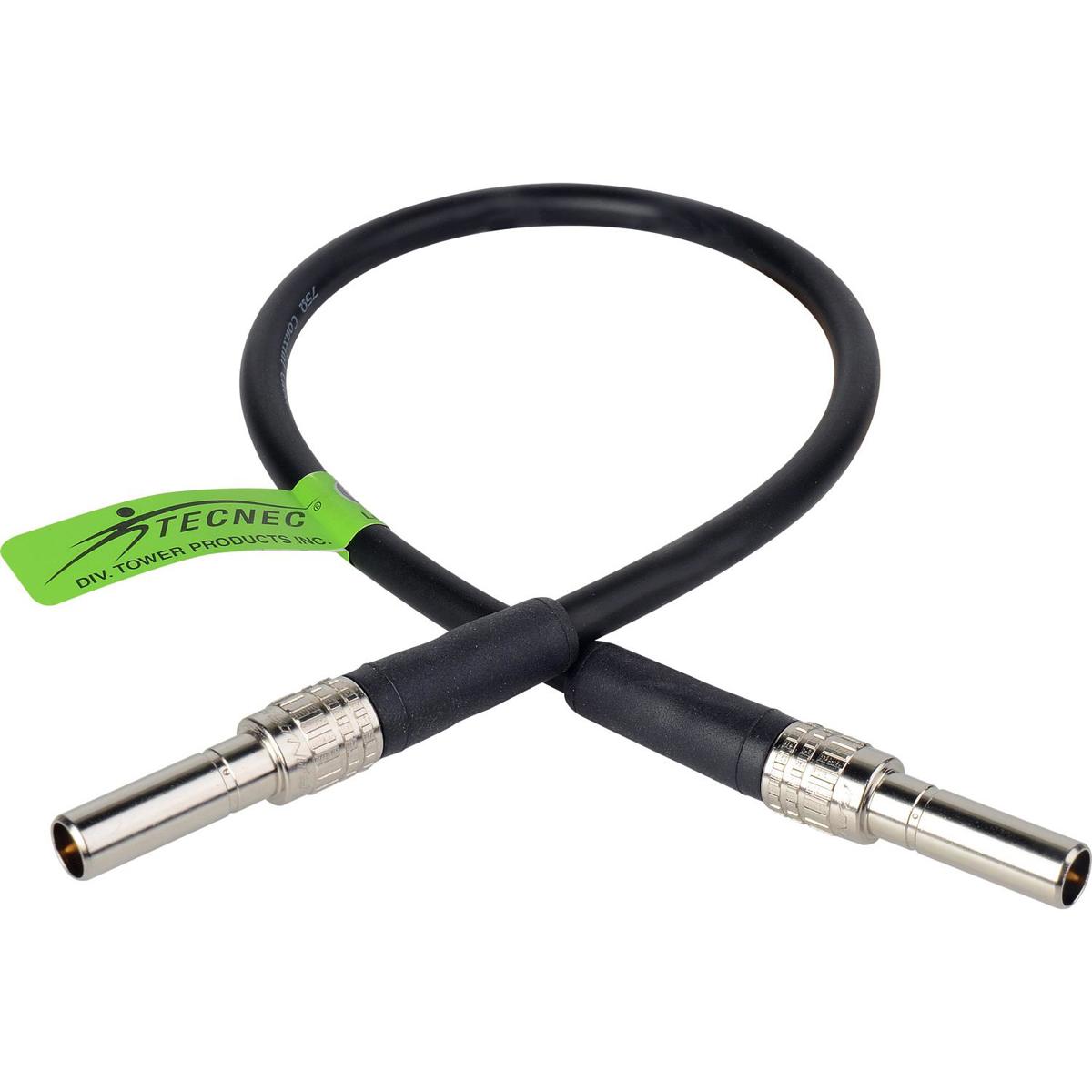 

Canare 75 Ohm MiniWECO Video Patch Cord with LV-61S Cable, MVP-C4 Connectors, 1'