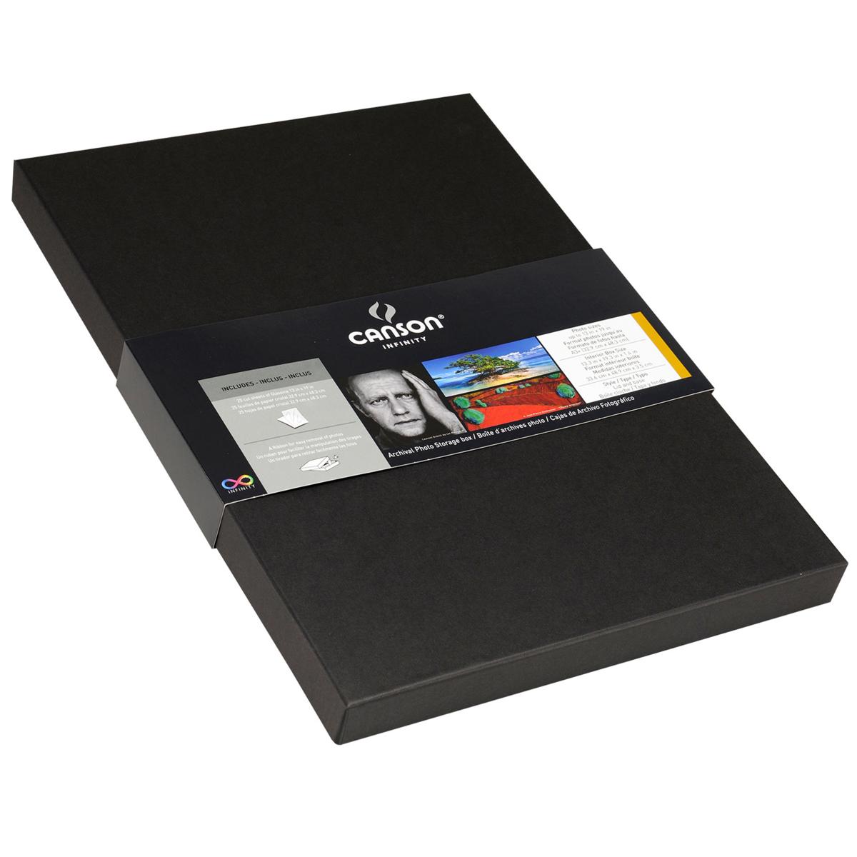 

Canson Infinity Archival Photo Storage Box, A3+, 13x19"