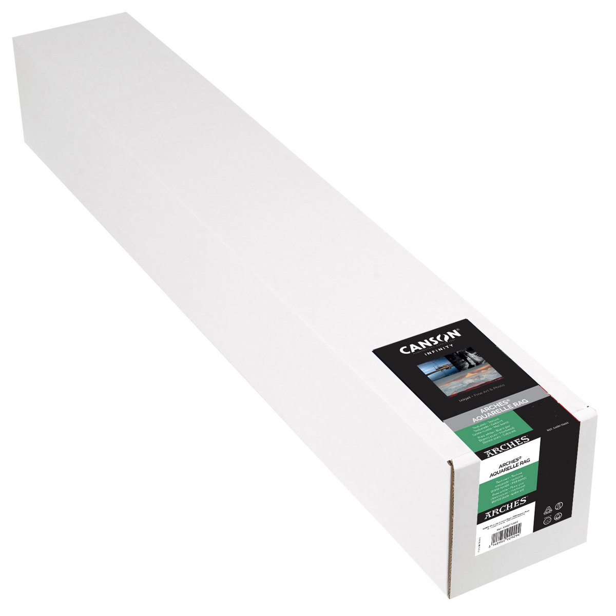 

Canson Infinity ARCHES Aquarelle Rag Pure White Matte Inkjet Paper, 44"x50' Roll