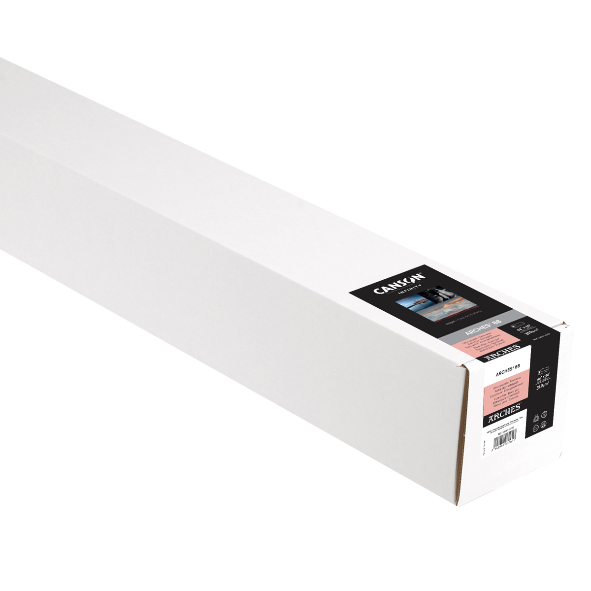 

Canson Infinity ARCHES 88 Pure White Matte Inkjet Paper, 44"x50' Roll