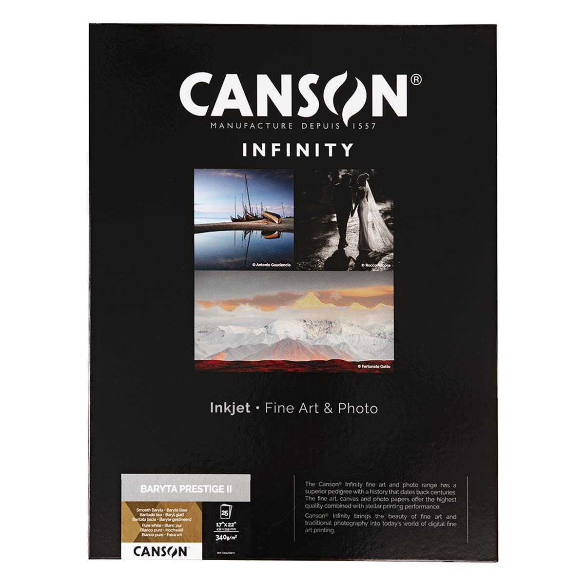 Image of Canson Infinity Baryta Prestige II Fine Art White Inkjet Paper
