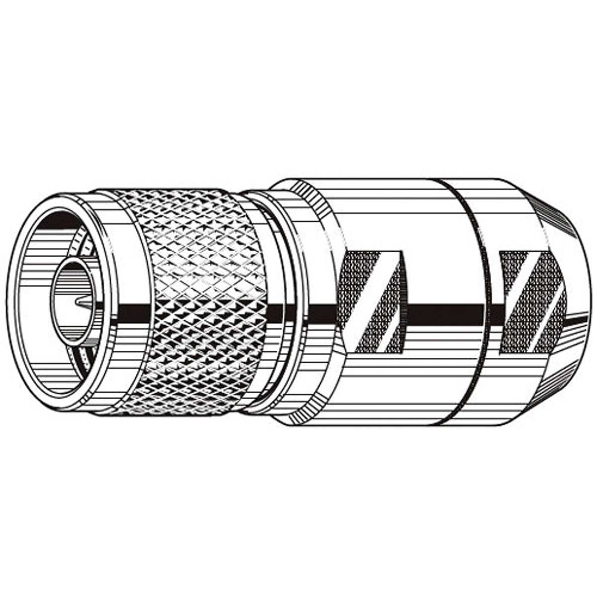 

Canare 75 Ohm N Solder Plug for L-8CHD Cable