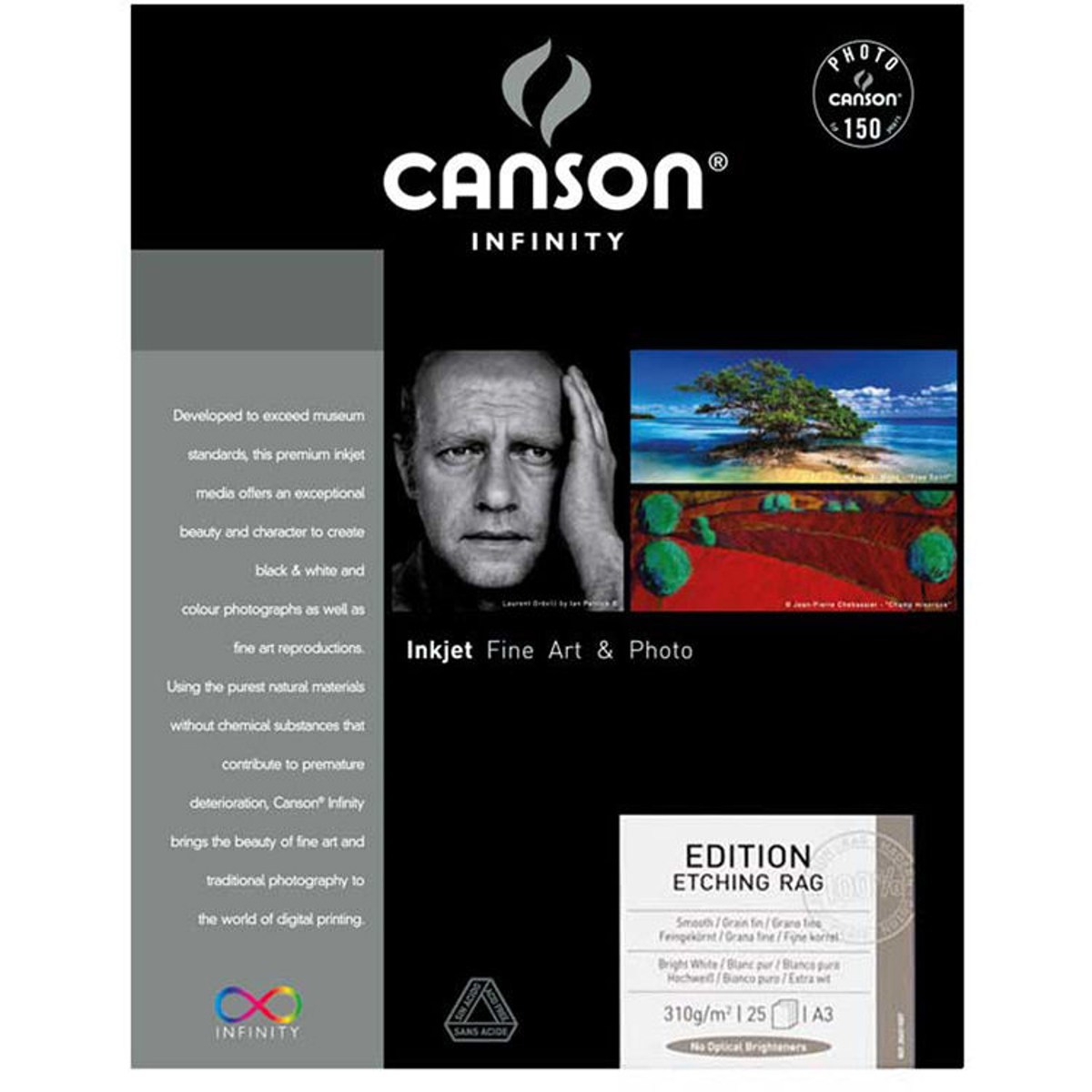 

Canson Infinity Edition Etching Matte Cotton Fine Art Paper (13x19"), 25 Sheets