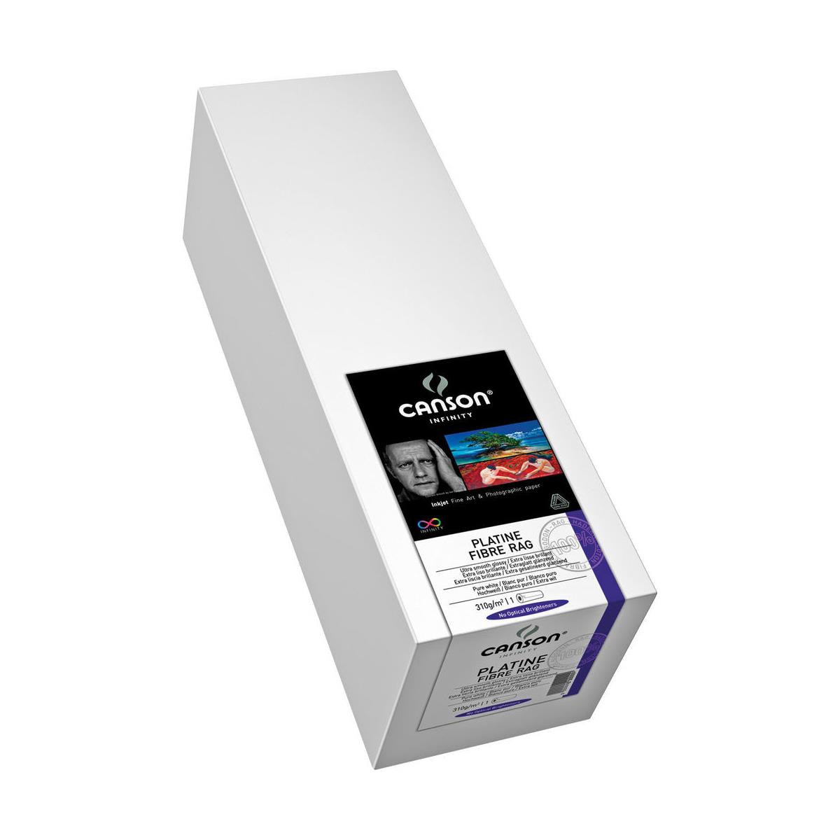 Image of Canson Infinity Platine Smooth Satin Fine Art Paper(17&quot;x50' Roll)