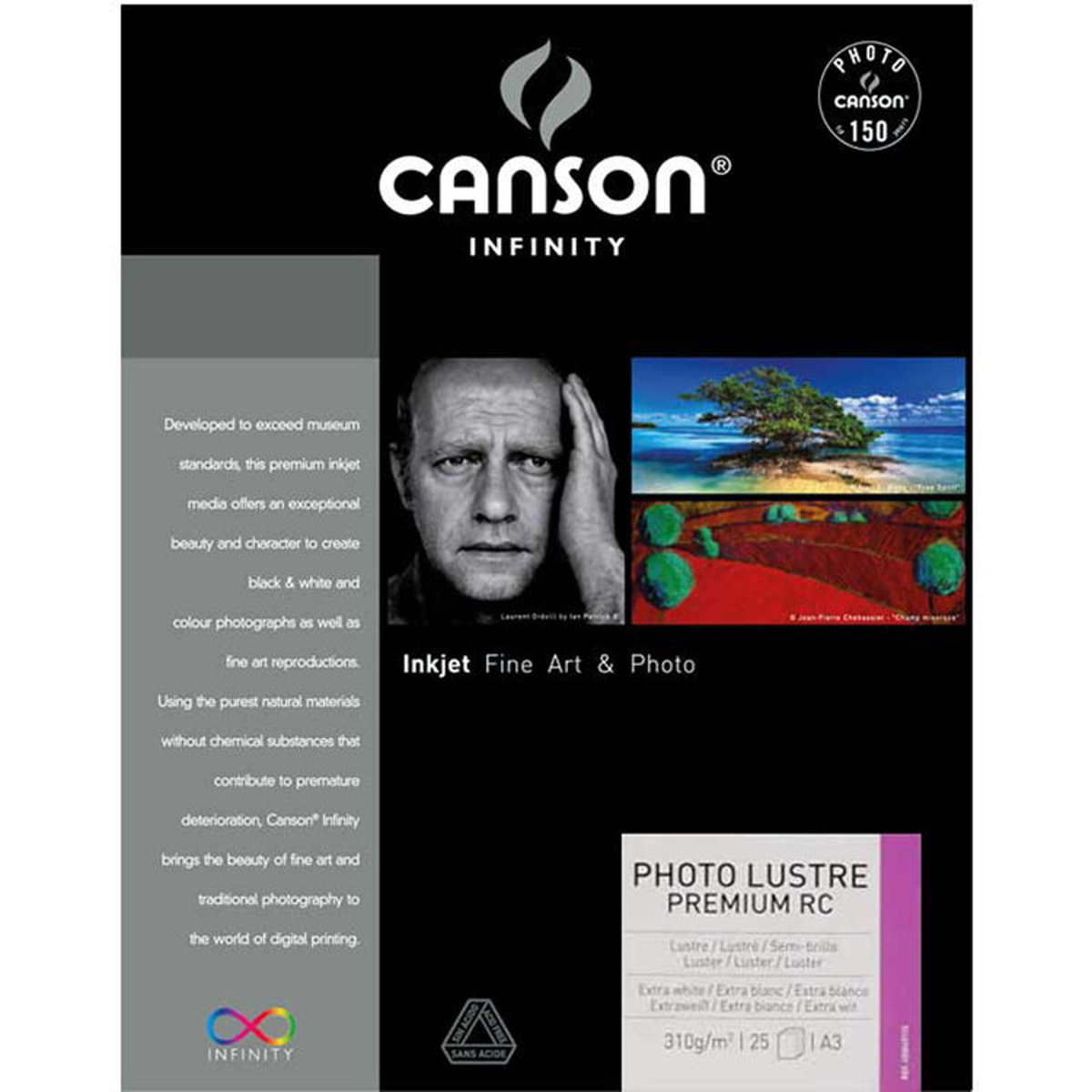 Image of Canson Infinity Lustre Premium RC Luster Photo Paper (13x19&quot;)