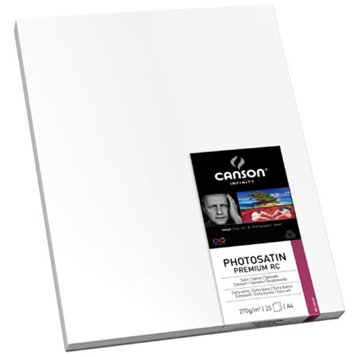 

Canson Infinity Satin Premium RC Luster Photo Paper (17x22"), 25 Sheets