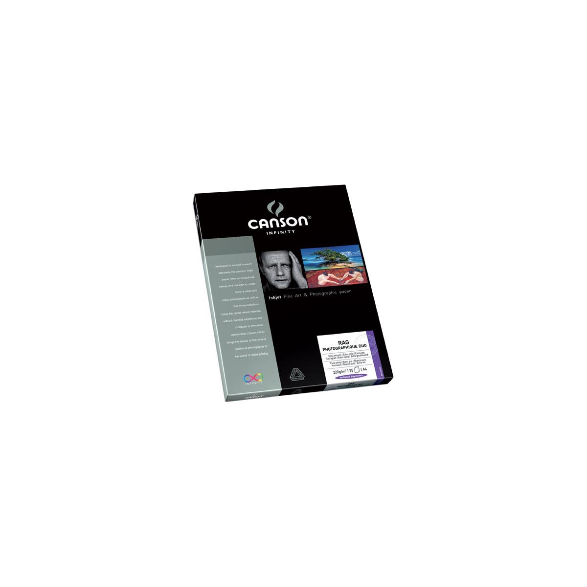 Image of Canson Infinity Rag graphique Duo Photo Paper (8.5x11&quot;)