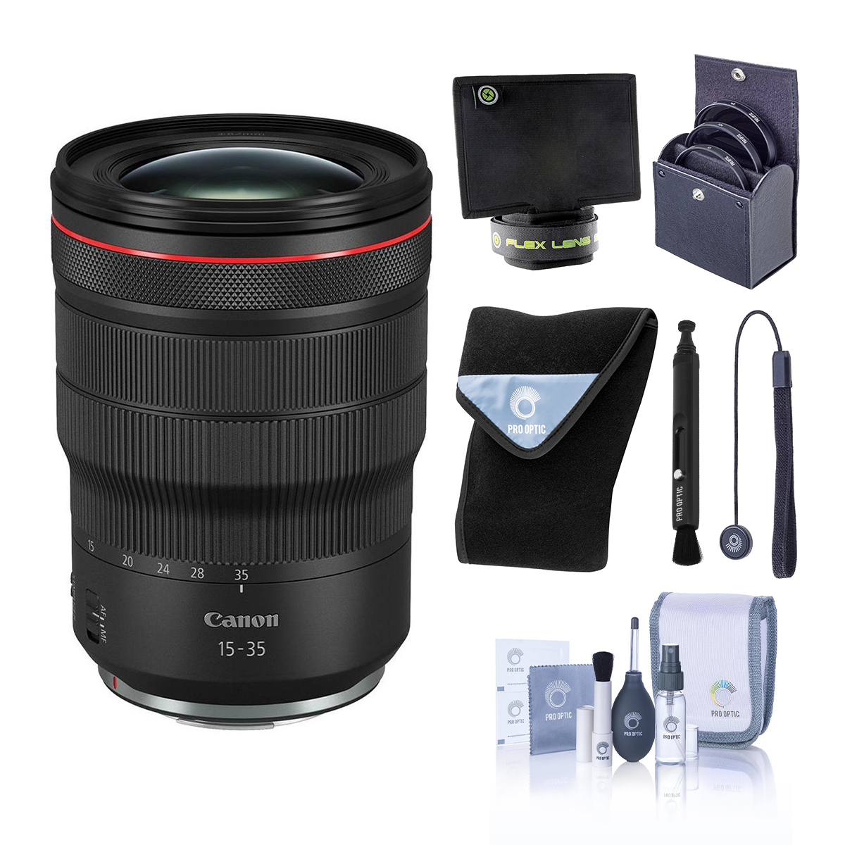 

Canon RF 15-35mm f/2.8 L IS USM Lens with Mac Software & Accessories Kit