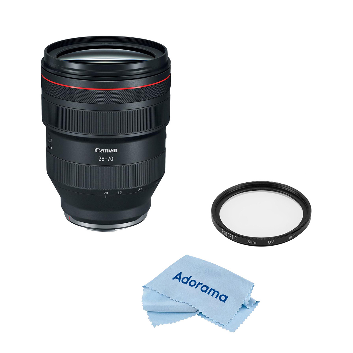 

Canon RF 28-70mm f/2 L USM Lens with Accessories Kit