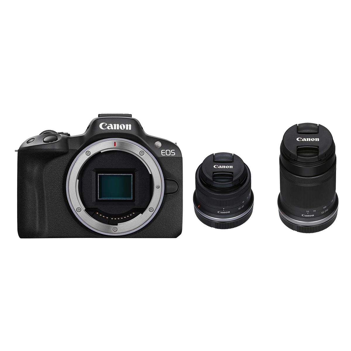 Image of Canon EOS R50 Mirrorless Camera w/18-45mm f/4.5-6.3