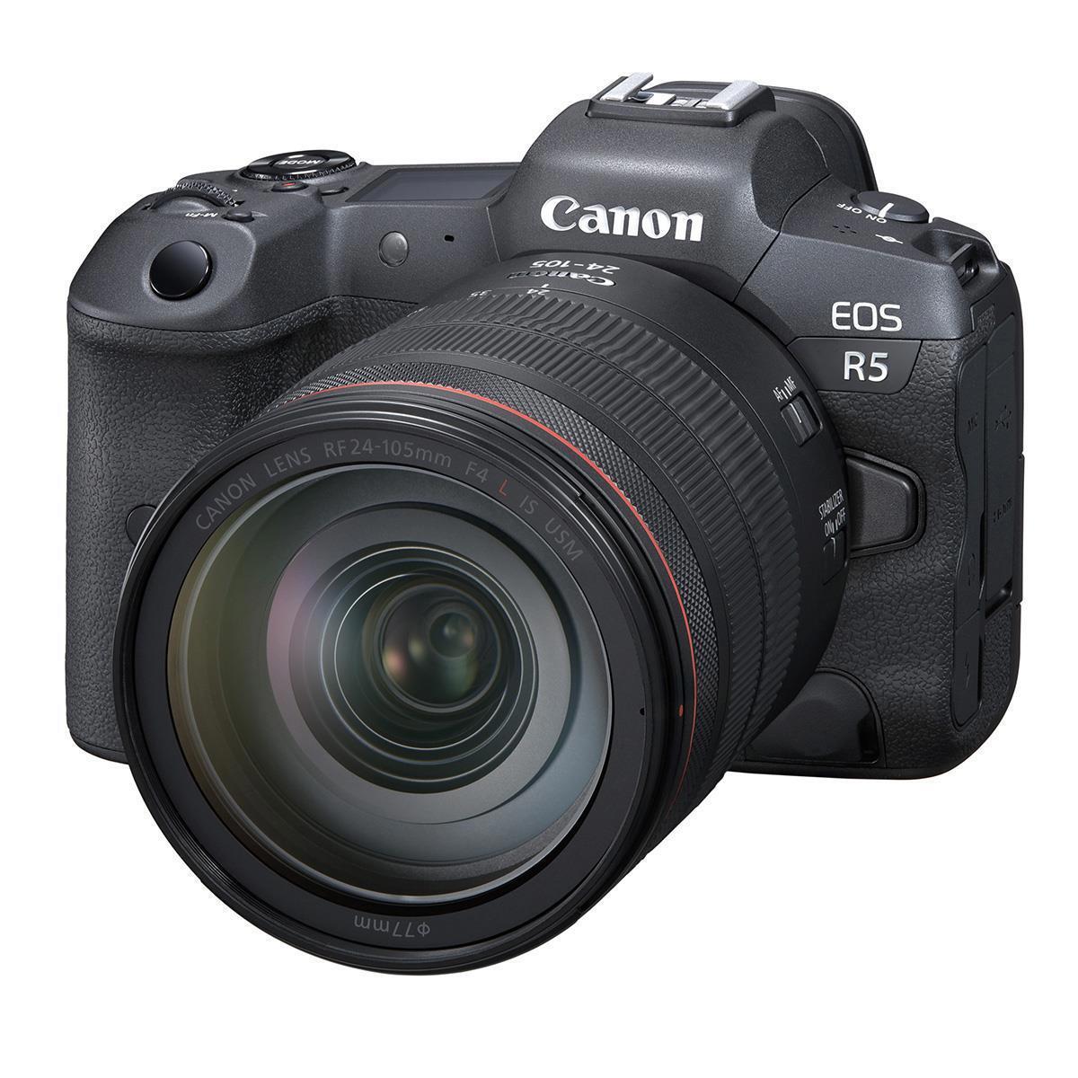 

Canon EOS R5 Mirrorless Digital Camera with RF 24-105mm f/4 L IS USM Lens