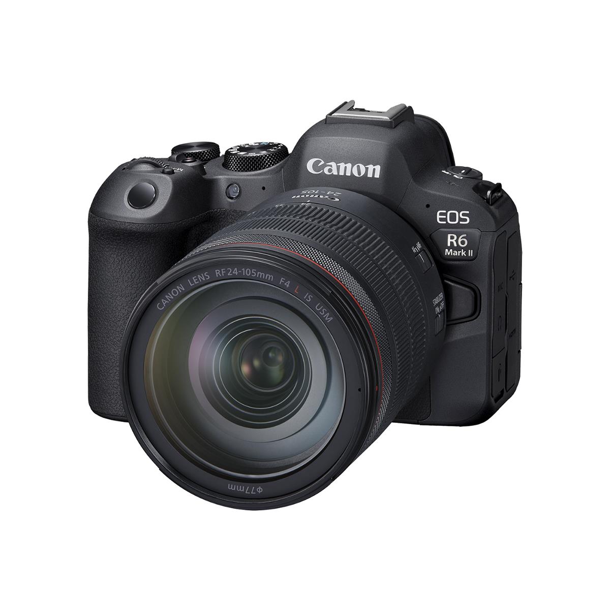 Image of Canon EOS R6 Mark II Mirrorless Camera with RF 24-105mm f/4 Lens