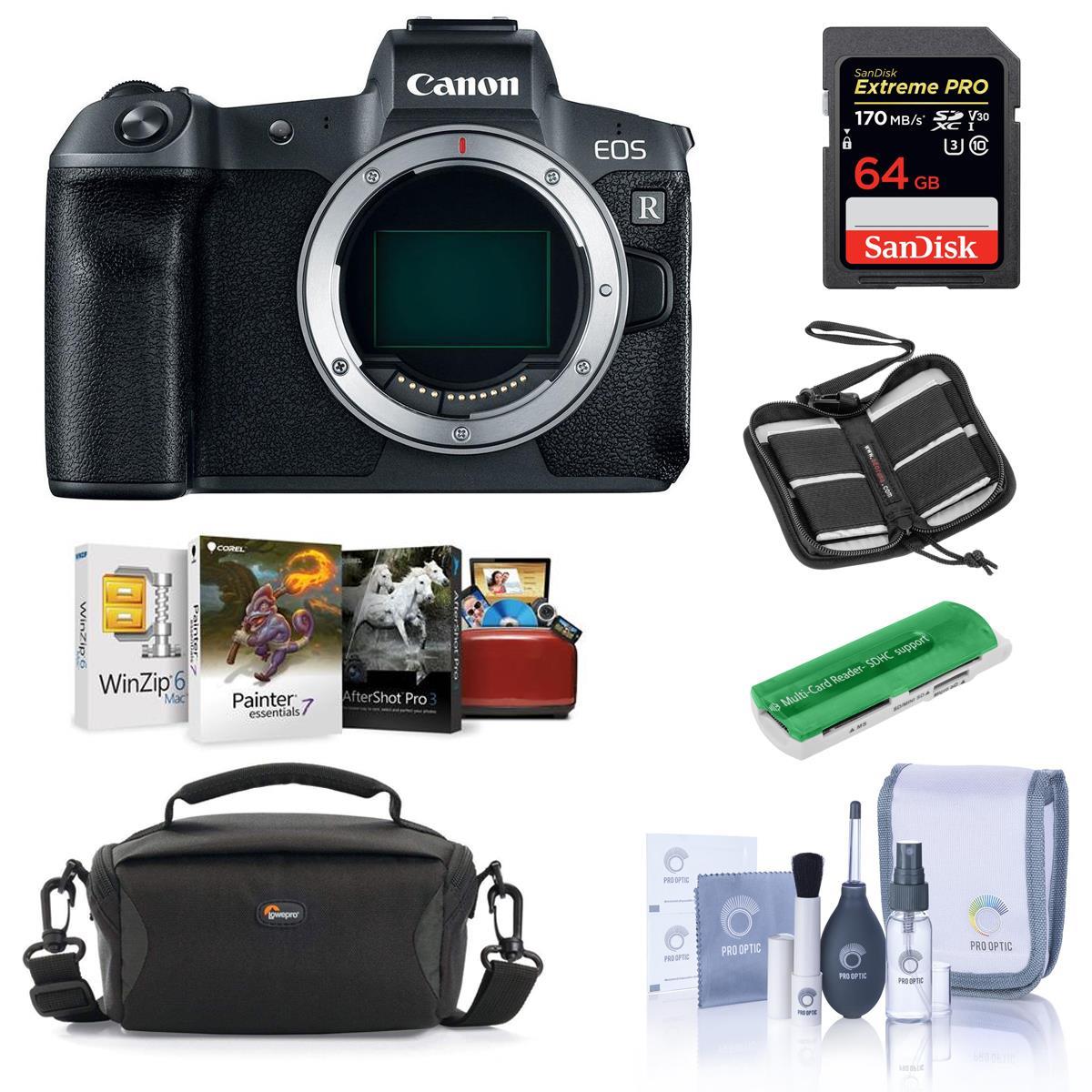 Canon EOS R Mirrorless Full Frame Digital Camera Body Black W/Free Accessory...