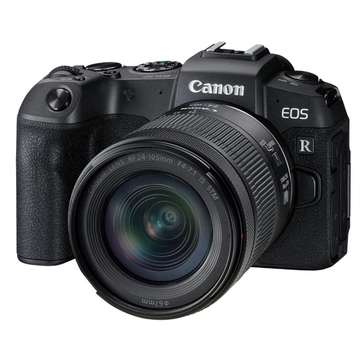 Image of Canon EOS RP 26.2MP Mirrorless Camera w/ RF 24-105mm F4-7.1 IS STM Lens