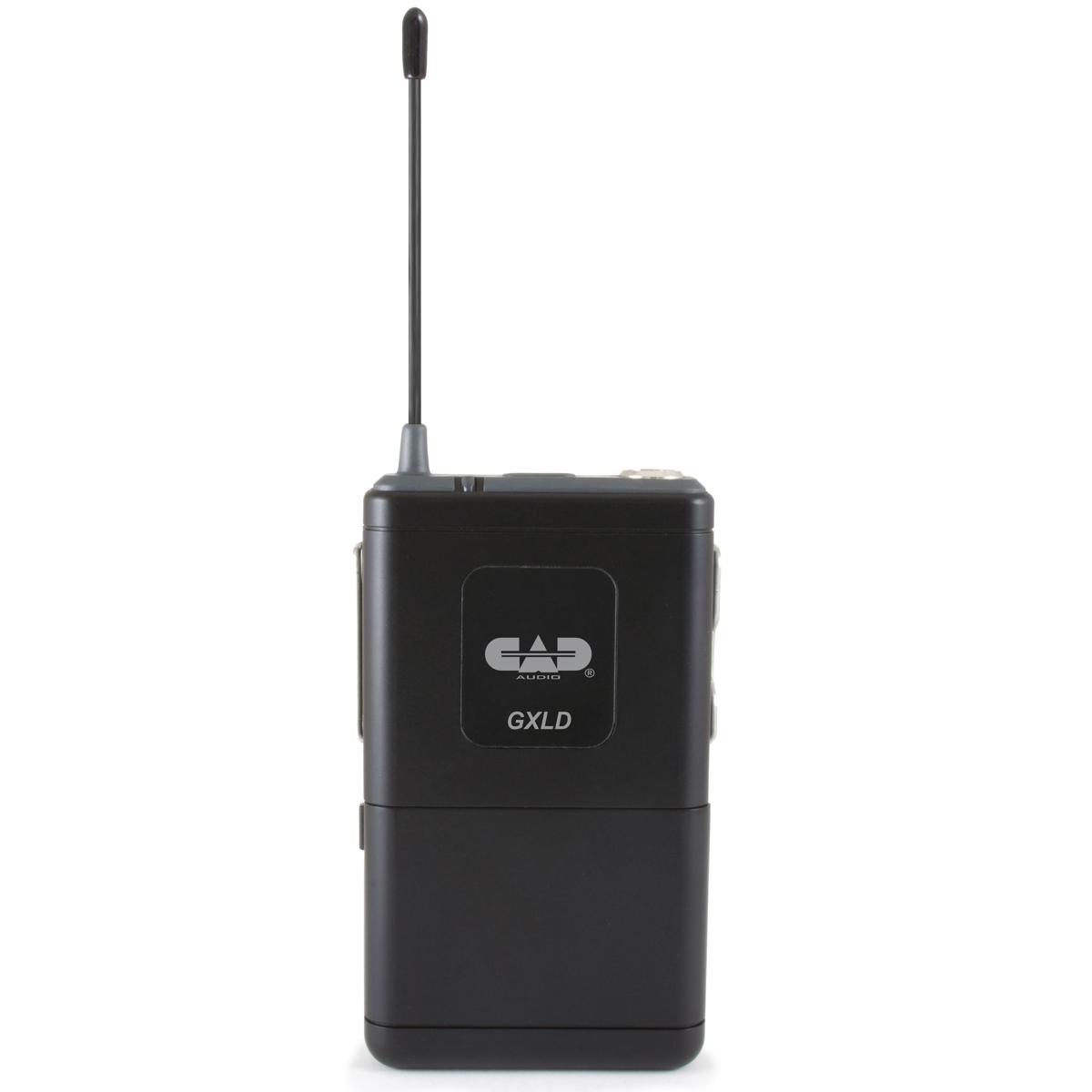 

CAD Audio GXLD Bodypack Transmitter, AH: 902.9/915.5MHz