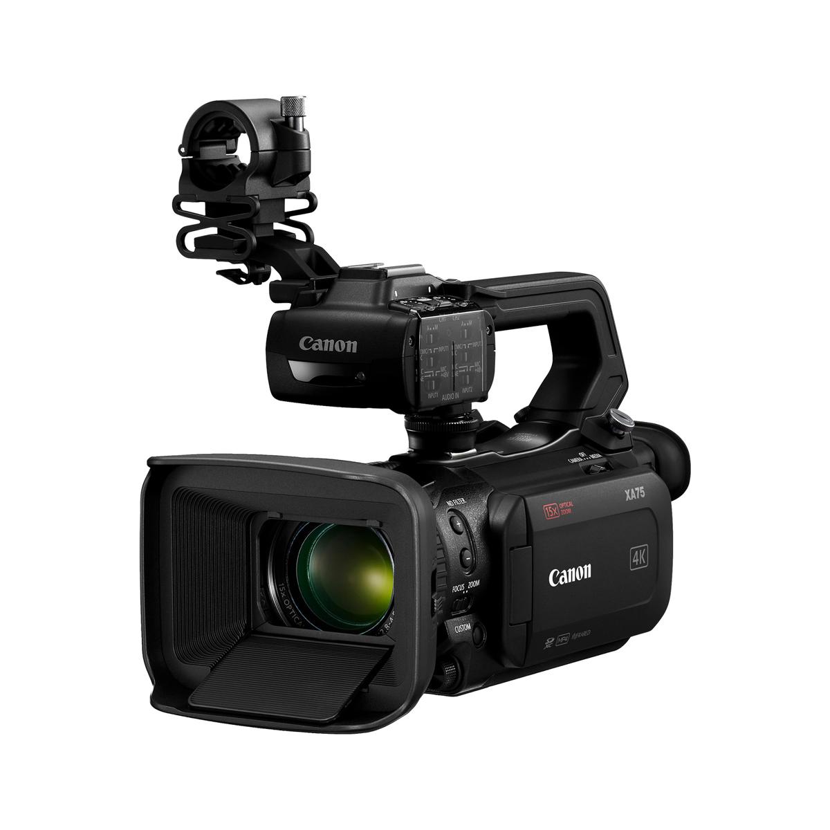 

Canon XA75 4K UHD 1" Sensor Compact Professional 15x Zoom Camcorder, 3G-SDI