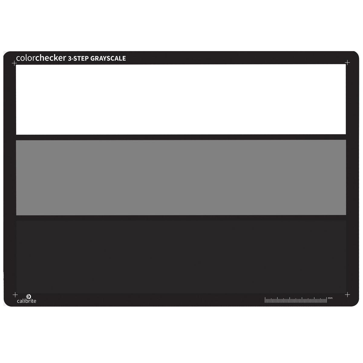 

Calibrite 8.5x11" ColorChecker 3-Step Grayscale Card