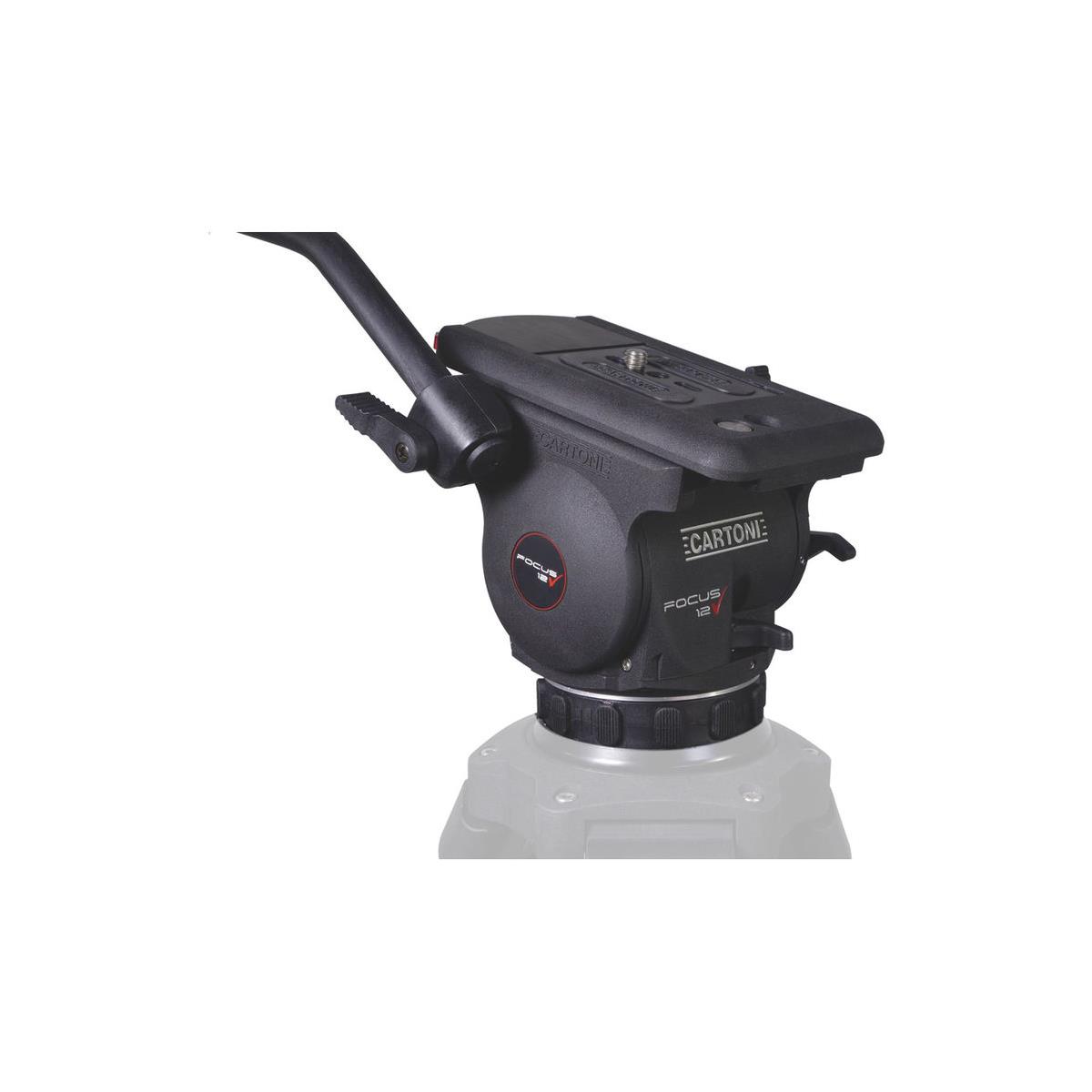 Image of Cartoni Focus 12 100mm Fluid Head for Cameras