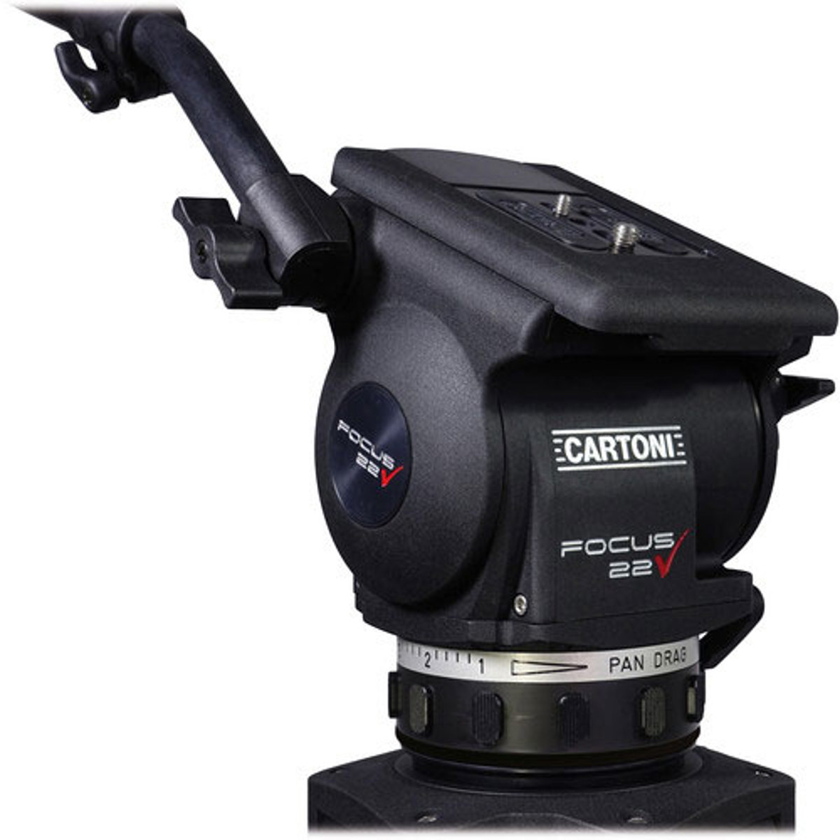 

Cartoni Focus 22 Fluid Head, 100mm Ball Base