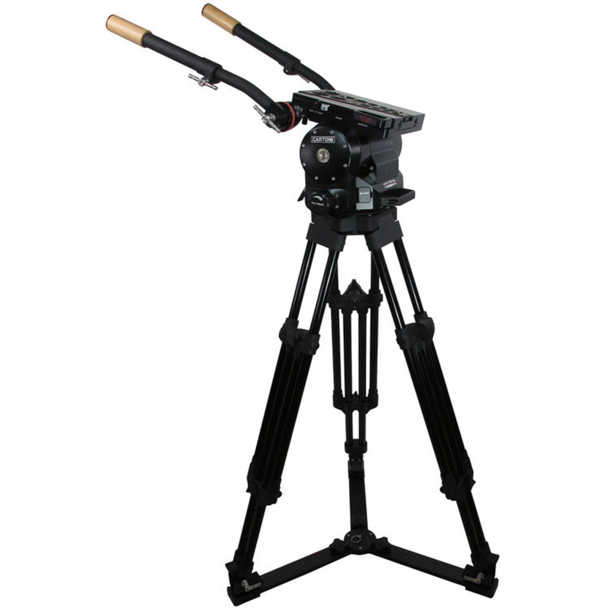 

Cartoni K706 2-Section Al Superpod HD Tripod,Magnum Pan/Tilt Head,P735 Spreader