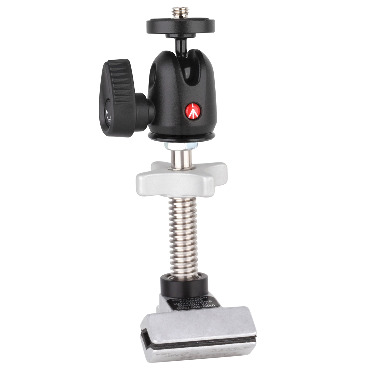 

Cardellini Manfrotto 492 Micro Ball Head with MMC Mini Mic Mount Clamp