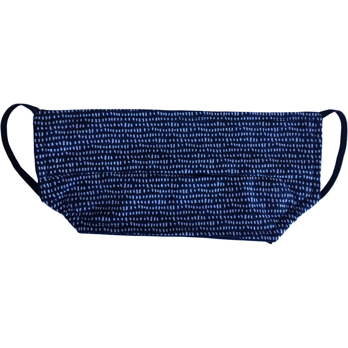 

Capturing Couture Reusable 2-Layer Cotton Face Mask, Navy Brush