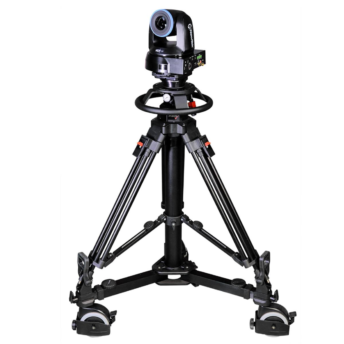 Image of Cartoni P20 Pedestal with PTZ with 1/2 100mm Ball Adapter