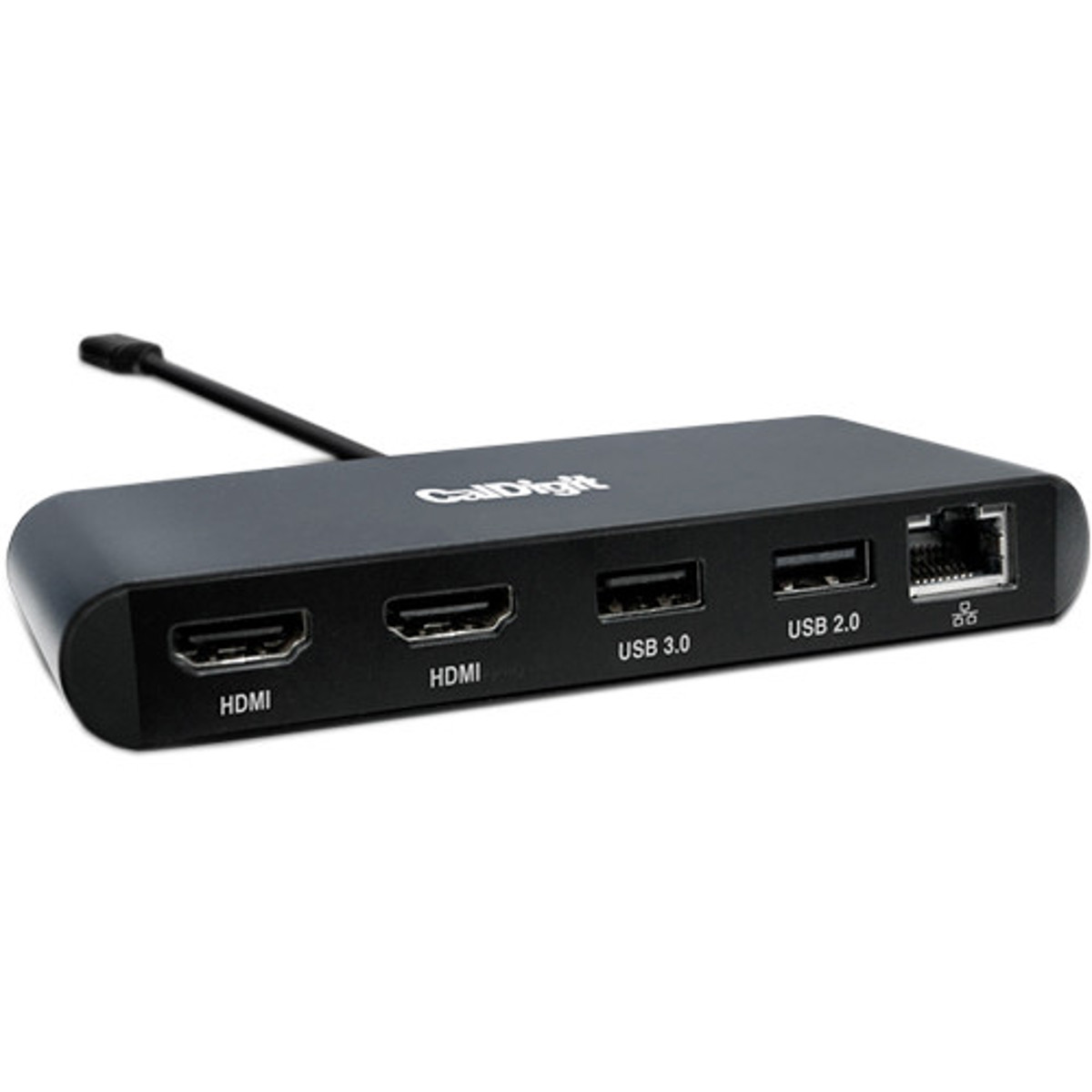 

CalDigit Mini Dock, 2x HDMI 2.0/Thunderbolt 3/USB 3.0/USB 2.0/Gigabit Ethernet