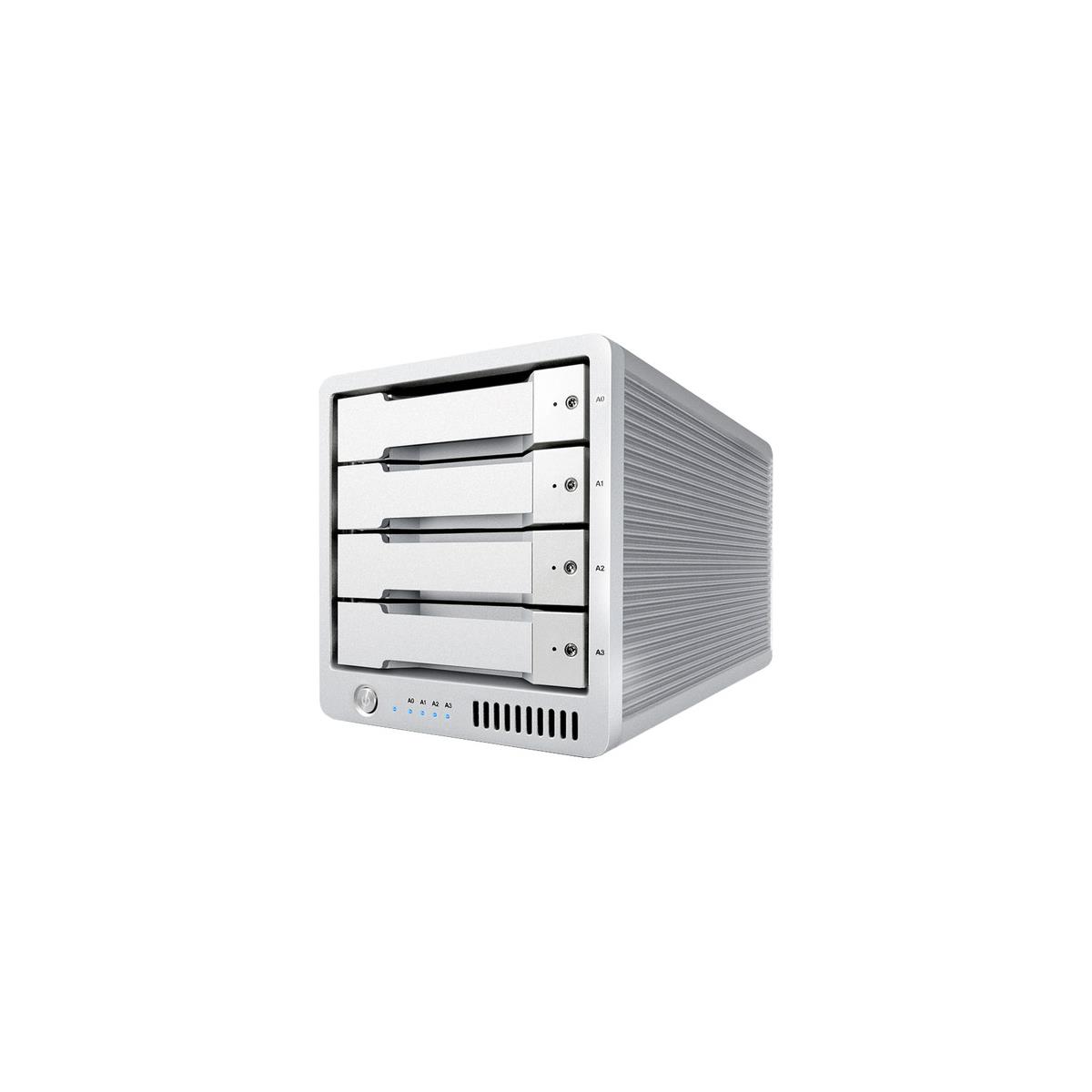Image of CalDigit T4 High-Performance 4-Bay RAID Storage Array with 8TB (4x 2TB) SSD