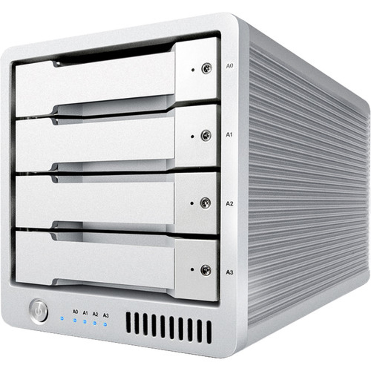 

CalDigit T4 High-Performance 4-Bay RAID Storage Array with 8TB (4x 2TB) SSD